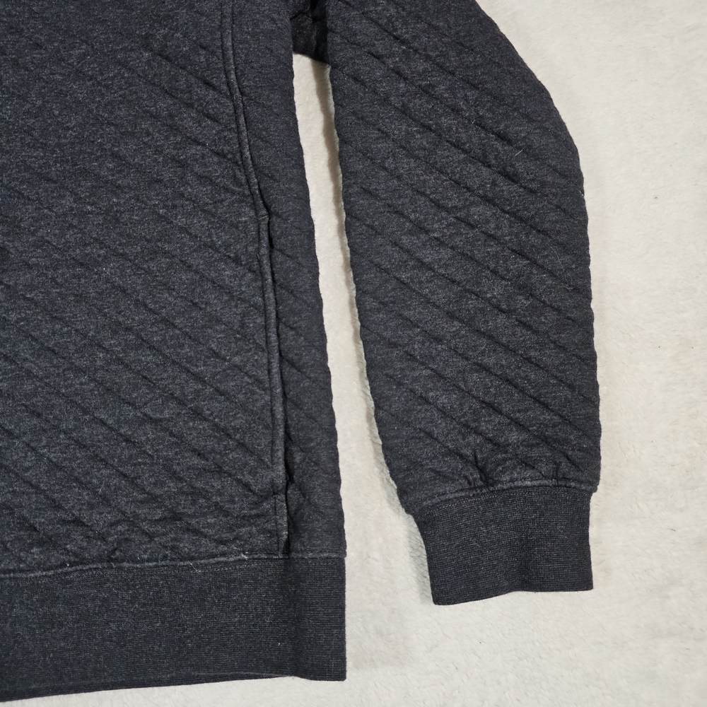L.L. Bean Black Quilted Pullover - Picture 4 of 9